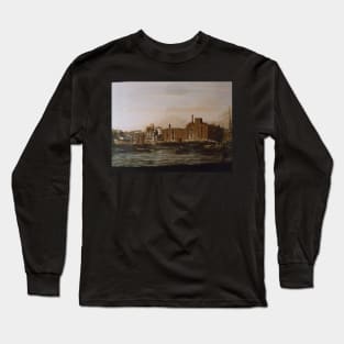 ST SAVIOURS DOCK, BUTLERS WHARF, BERMONDSEY LONDON Long Sleeve T-Shirt